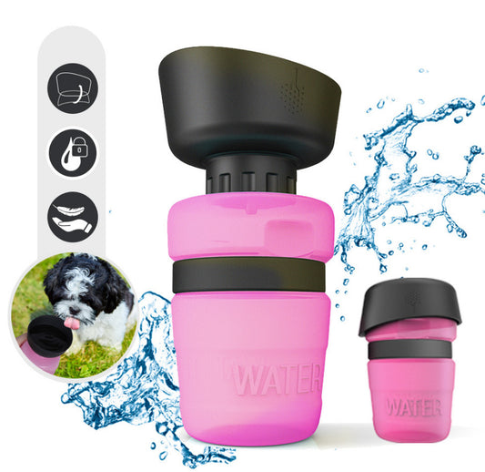 Portable Pet Squeeze Water Bottle